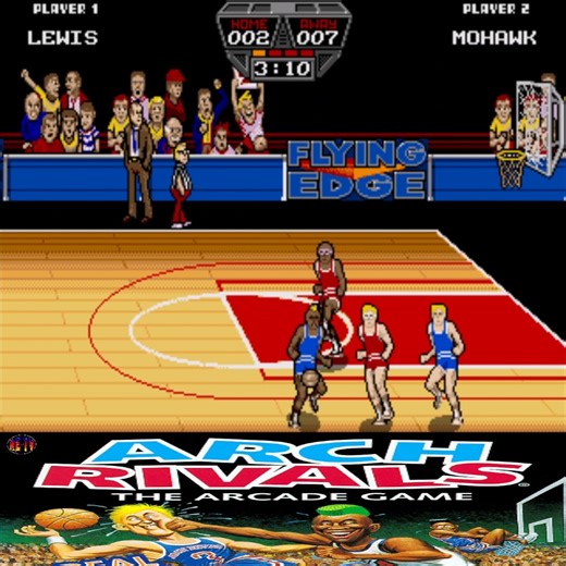Arch Rivals: The Arcade Game On The Sega Genesis | Retro-Entertainment TV