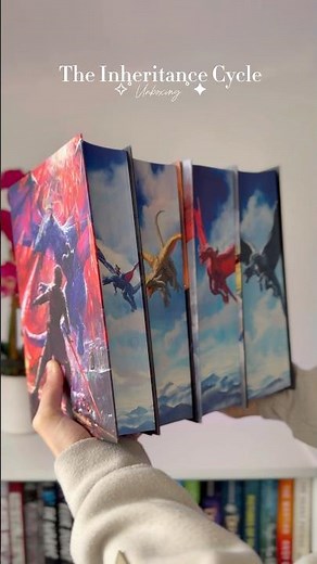 The Inheritance Cycle UNBOXING ⚔️| The Broken Binding ˚ ✦ #booktok #books #booktube