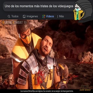 La triste mu3rte de Hanzo Hasashi Scorpion - Mortal Kombat 11 | Game World TV
