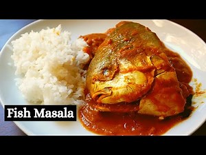 Fish masala | fish curry | how to make fish kolambu | easy fish curry recipe by kadai cooking