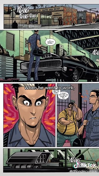 Origin of Ghost Rider (Robbie Reyes) #fyp #foryoupage #marvelcomics #marvel #dc #ghostrider #chonglecomics