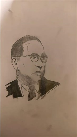 Ambedkar drawing #drawing #shortvideo #trendingshorts