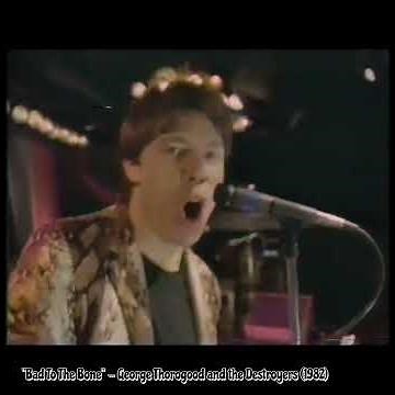 George Thorogood and the Destroyers - "Bad To The Bone",#fun-music-videos,#80s-memorable-rock-songs