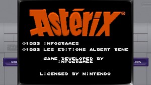 【Asterix 阿斯特里克斯历险记】SNES 怀旧主机经典游戏永久高清收藏版【超清60帧】