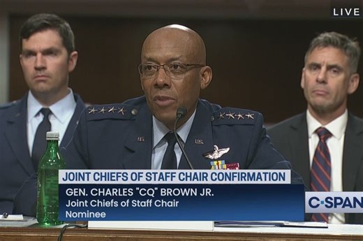 Joint Chiefs of Staff Chair Confirmation Hearing