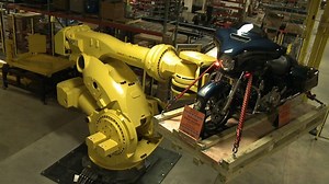 "It's quite large:" Exact Automation showcases world's largest robot