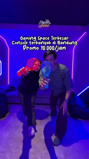 Gaming Space Terbesar dan Console Terbanyak di Bandung