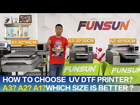 How To Choose UV DTF Printer ? A3 ?A2 ?A1?Which Size Is Better?