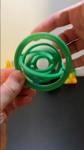 3D Printed Gyro Fidget Rings #3dprinting #3dprint #shorts