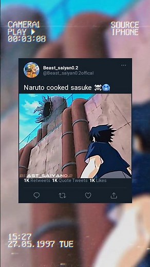 Naruto cooked sasuke ☠️ 🥶 ||naruto edit voce na Mira || naruto skull edit voce na Mira||naruto edit