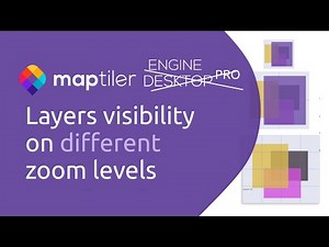 Layers visibility on different zoom levels | MapTiler (Desktop Pro) Engine