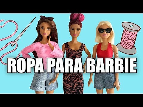 How to make clothes for Barbie. Sewing! Part 1