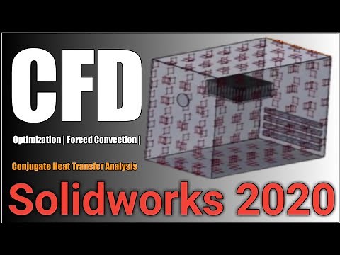 CFD Flow Simulation & Flow Optimization through a PC | SolidWorks 2020 |