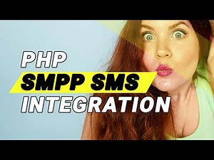 SMS API integration SMPP PHP