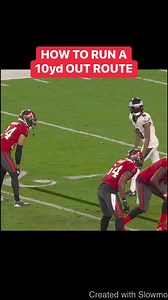 7.2K views · 75 reactions | HOW TO RUN A 10yd OUT ROUTE | First Down Training | Facebook