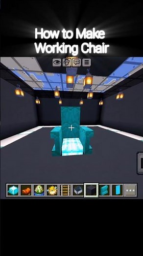 Minecraft Chair Trick Using Nautilus 😳🔥 (100% Working) #shorts #minecraft