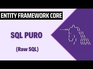 SQL Puro en Entity Framework core Para dejar de llorar porel rendimiento 😭