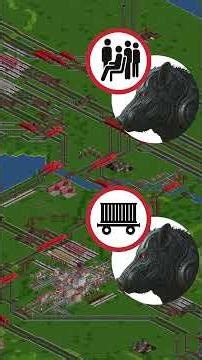 OpenTTD AI Battle Passengers vs Freight