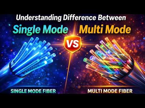 Understanding Difference Between Single Mode And Multi Mode Fibers