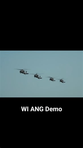 8.8K views · 252 reactions | The WI ANG demo at @eaa AirVenture was pretty awesome including 8+ Blackhawks, 2 F-35s a KC-135, ground artillery and a SAM site. Make sure to keep an eye out for the full demo on our YouTube channel. #uh60 #uh60blackhawk #landing #wiang #wisconsinairnationalguard #f35 #kc135 #artillary #eaa #osh24 #oshkosh #airventure #airshow #airshowstuff | AirshowStuff | Facebook