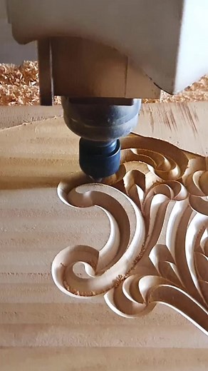 “The CNC Machine That Creates Dreams 💫🔥” #CNCMagic | #WoodArt | #MachineWork | #CreativeDesign | #FollowNow | Crafted Works