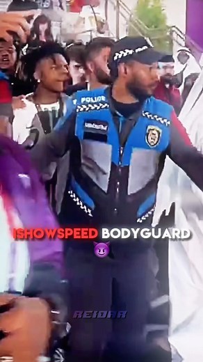 IShowSpeed Bodyguard…🥶🗿