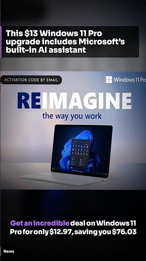 Upgrade to Windows 11 Pro for Just $13!