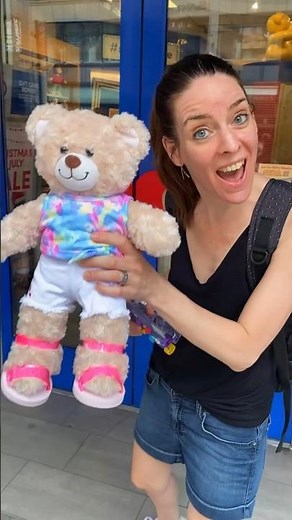 🐻💖Een Eigen Knuffel Maken In 5 Stappen!!✨*WAUW! #newyork #buildabear #zoetezusjes