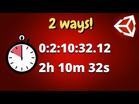 Count Down Timer & Text Format! Unity C# Tutorial - Easy