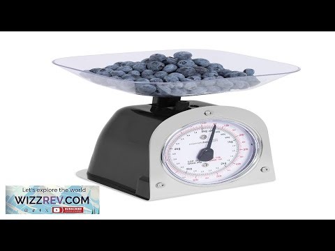 Mechanical Kitchen Food Weight Scale with Removable Bowl Accurate Measurements