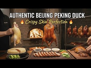How Real Peking Duck Is Made in Beijing, Crispy Skin Roast Duck Experience