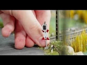 EBÜT 80 H0 Viessmann - Level crossing-protection on the H0 model railroad - 5057 connect
