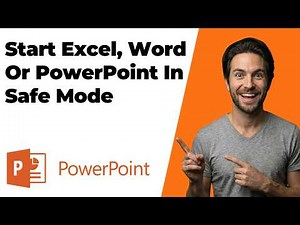 How To Start Excel, Word Or PowerPoint In Safe Mode (2026 Easy Guide)