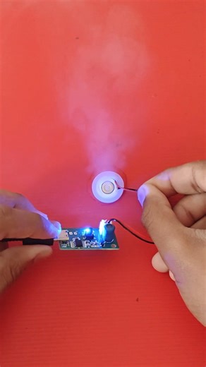 Mist maker module test #electronicproject #experiment #arduino #mistmaker #mist