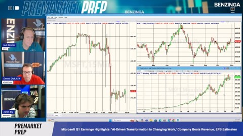 Microsoft Q1 Earnings Highlights: 'AI-Driven Transformation Is Changing Work,' Company Beats Revenue, EPS Estimates
