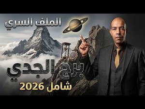 ♑ الملف السري لبرج الجدي 2026: الوصول للقمة! 🏔️👑 صفاته، أسراره، وفترات السعد والنحس (المرجع الشامل)