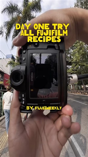 Day 1 try all fujifilm recipes by fujixweekly #pov #photography #fujix
