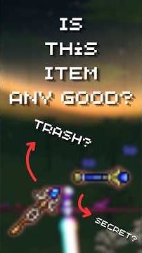 Is this item any good? (Thunder Zapper and Aqua Scepter) #terraria