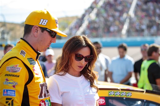 Kyle Busch’s wife Samantha ‘living the dream’ days after her NASCAR champion husband’s playoff setback