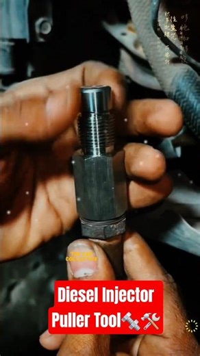 How to Use Diesel Injector Puller Tool – Easy Injector Removal Guide#shorts#automobile#car #japan