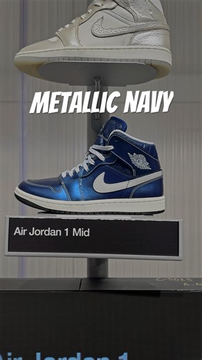 Jordan 1 Mid Navy Metallic Review – Iconic Sneaker Drop!