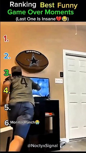 Top 6 Best FunnyGame Over Moments #funny #shorts