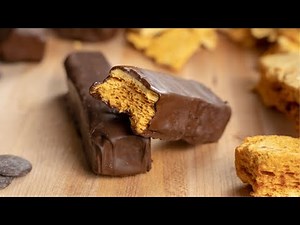 Crunchie Bar | Honeycomb Toffee Recipe