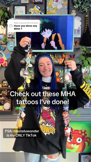 Replying to @ace_lol_69 Compilation of 2023-2026 💖 MHA is one of my faves, and I hope to do more!! #mha #bakugo #animetattoo #kentuckytattooers #ochacouraraka