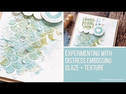 Tim Holtz Distress Embossing Glaze + Texture