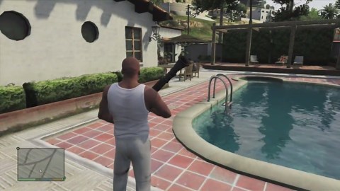 GTA 5 - Weapons + Max health & armor cheat codes (Xbox 360 & PS3) GTA V gameplay