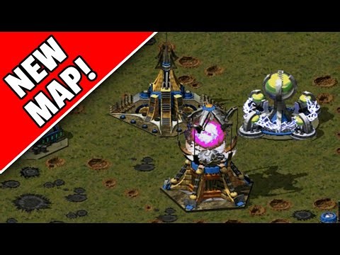 Red Alert 2 | Pretty Woman V5 Map | (7 vs 1 + Superweapons)