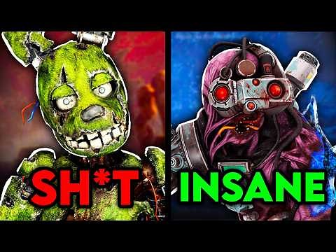 Every DBD Killer Ranked in 10 Minutes