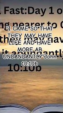 "Daniel Fast Day 1: Scripture Reflections & Powerful Prayer Journey" #meditation #morningdevotion