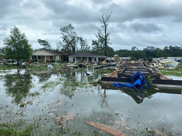 Claudette turns deadly as storm pummels southeast